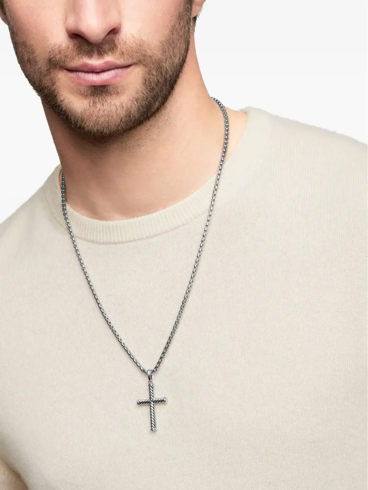 David Yurman Cable Cross ペンダント - 画像3