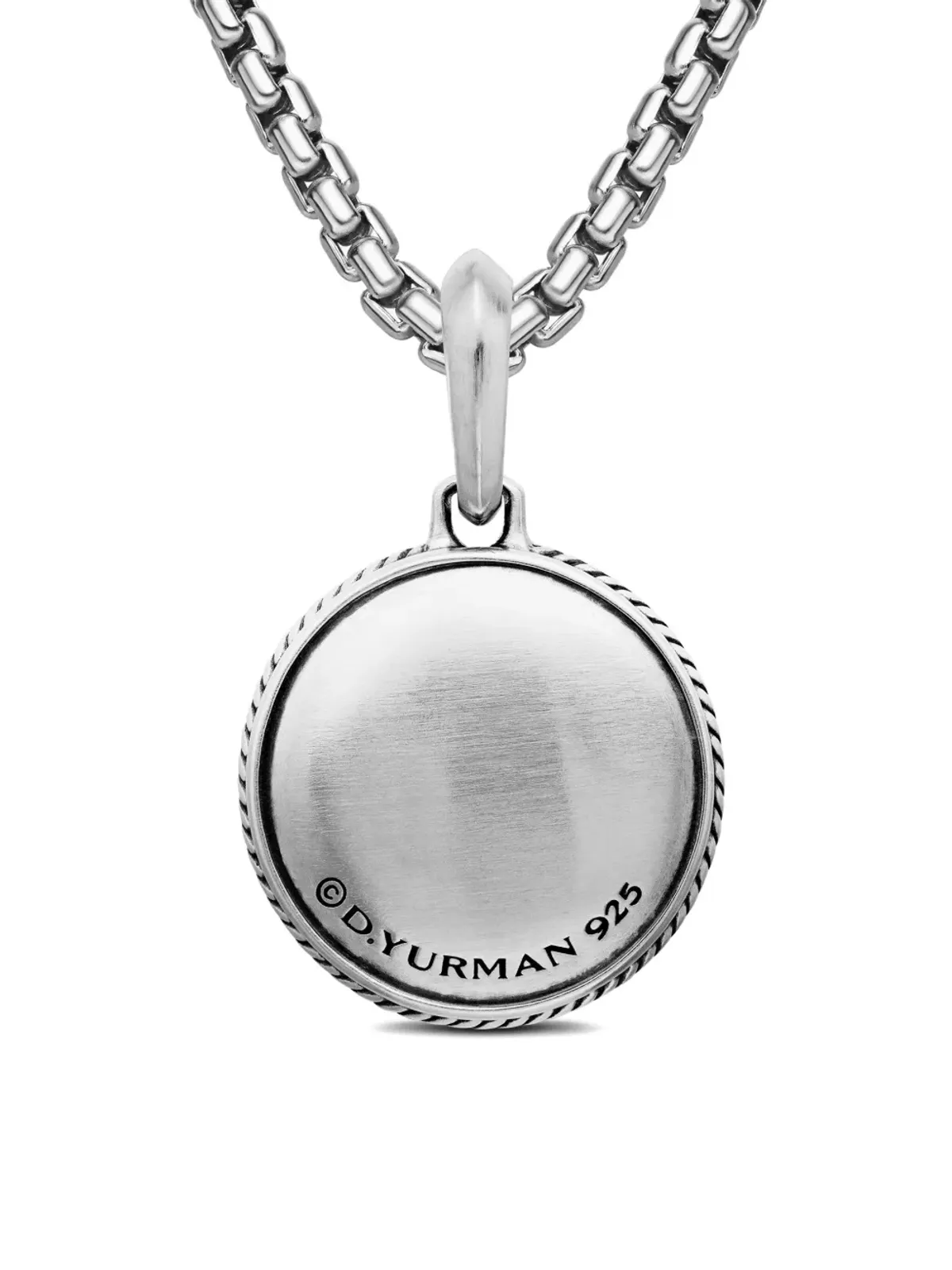 David Yurman スターリングシルバー Maritime Compass ダイヤモンド アミュレット - 画像4
