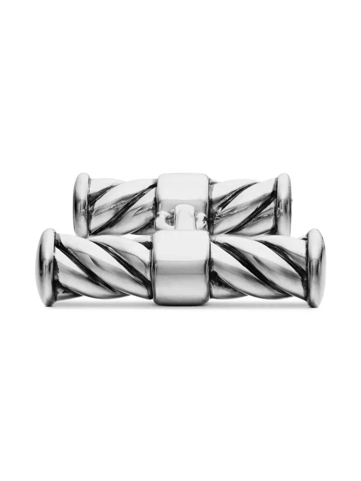 David Yurman ケーブルエロンゲーテッド カフリンクス - 画像5