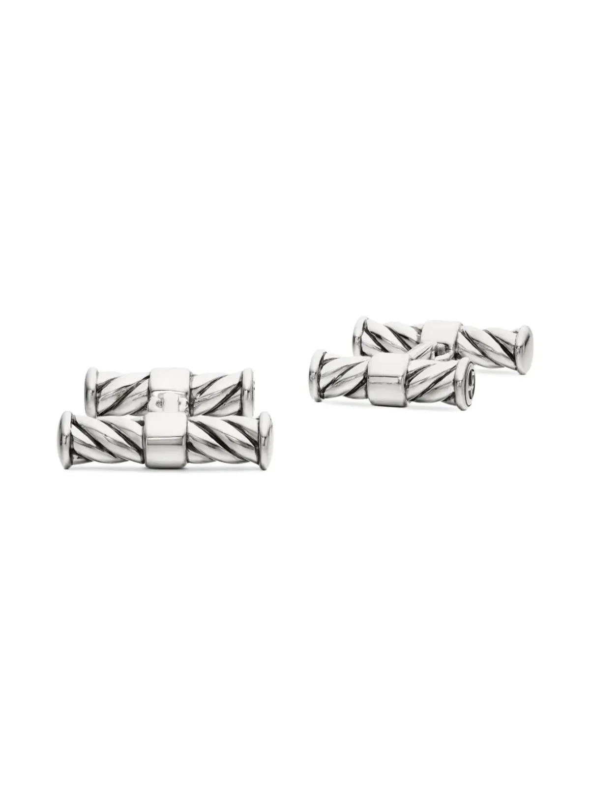 David Yurman ケーブルエロンゲーテッド カフリンクス - 画像4