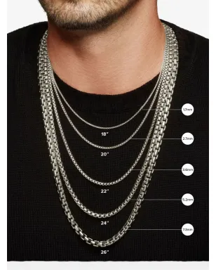 David Yurman ボックスチェーン ネックレス ブラック - サムネイル5