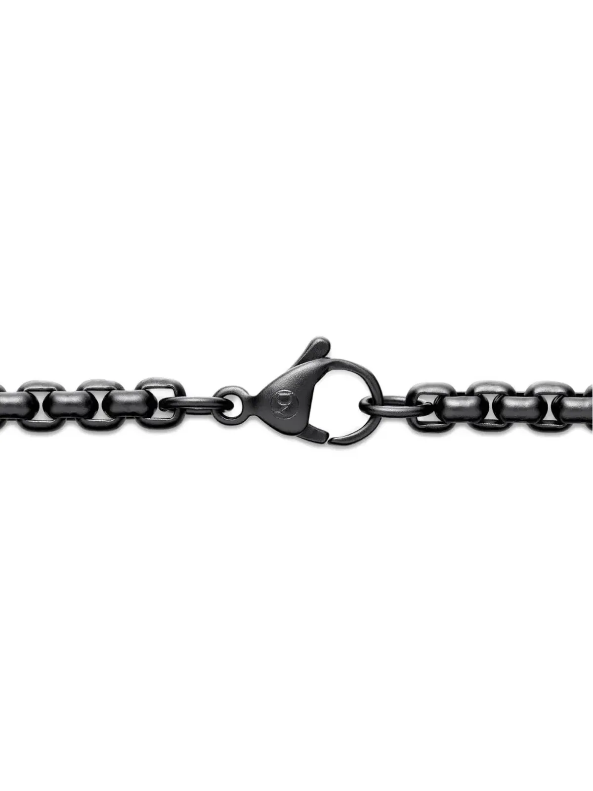 David Yurman ボックスチェーン ネックレス ブラック - 画像4