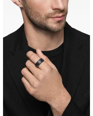 David Yurman ストリームライン バンドリング ブラック - サムネイル2