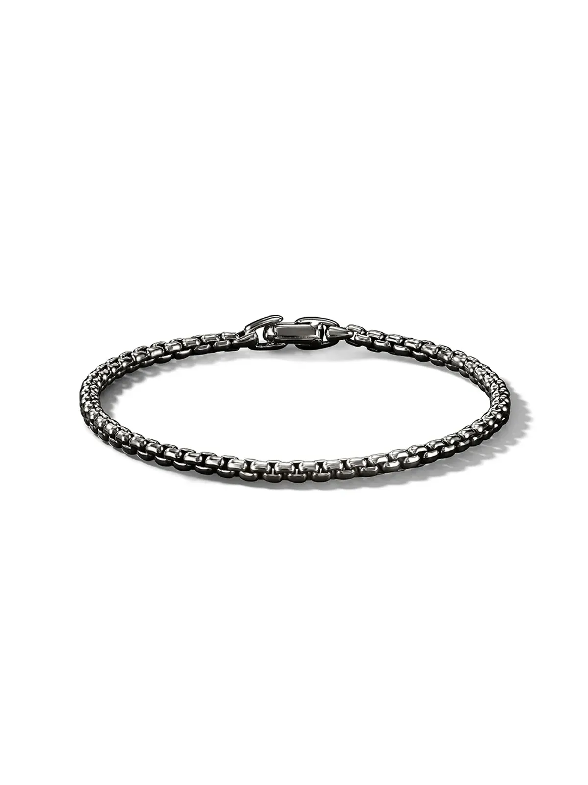 David Yurman スターリングシルバー ボックスチェーン ブレスレット - 画像3