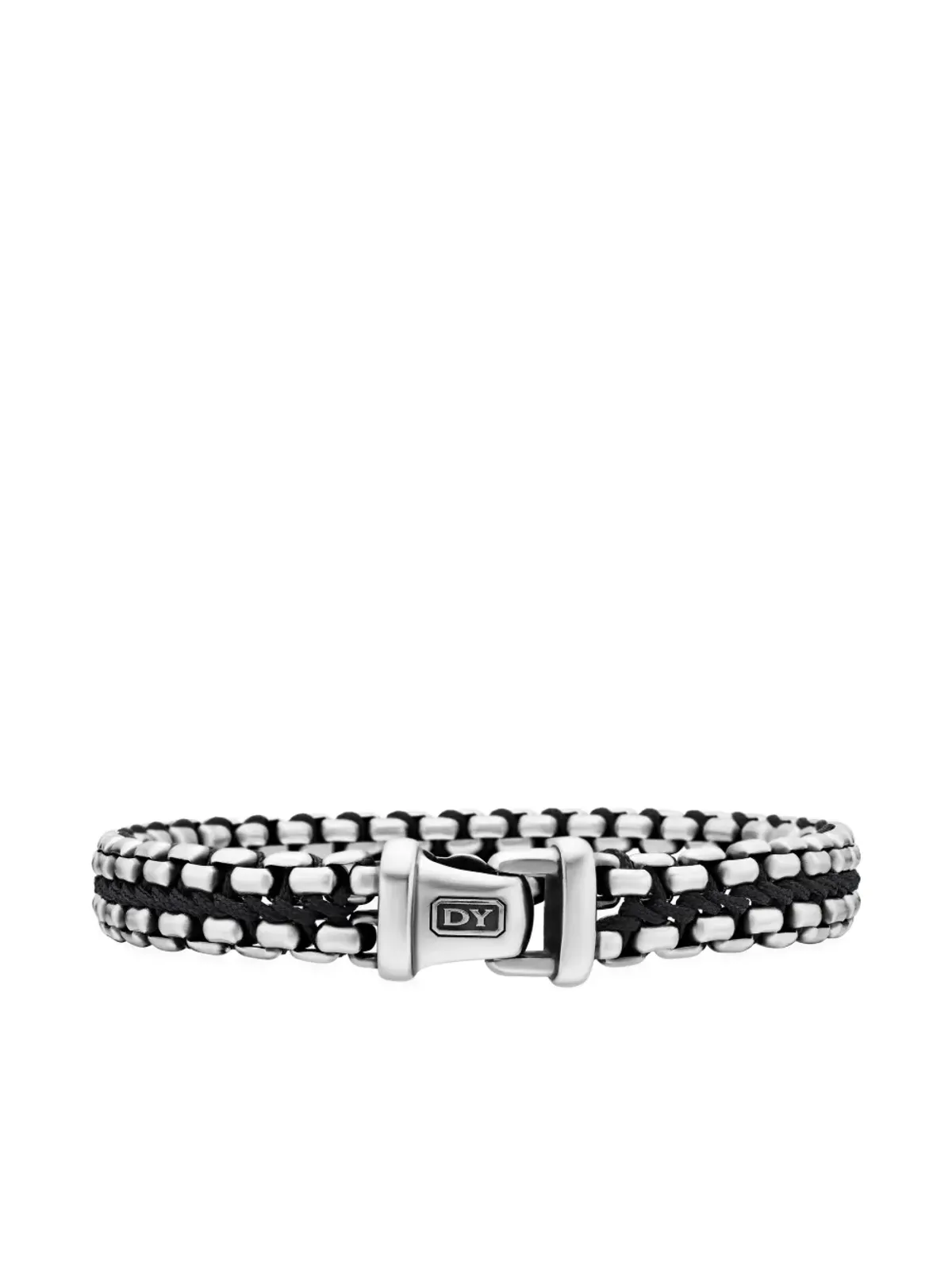 David Yurman スターリングシルバー 編み込みボックスチェーン ブレスレット - 画像5