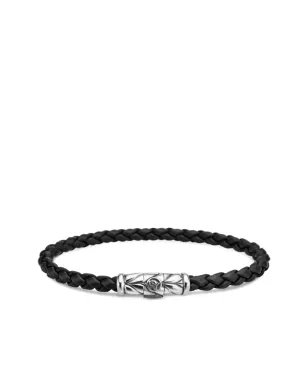 David Yurman チェブロン ウォーブン ブレスレット ブラック - サムネイル4