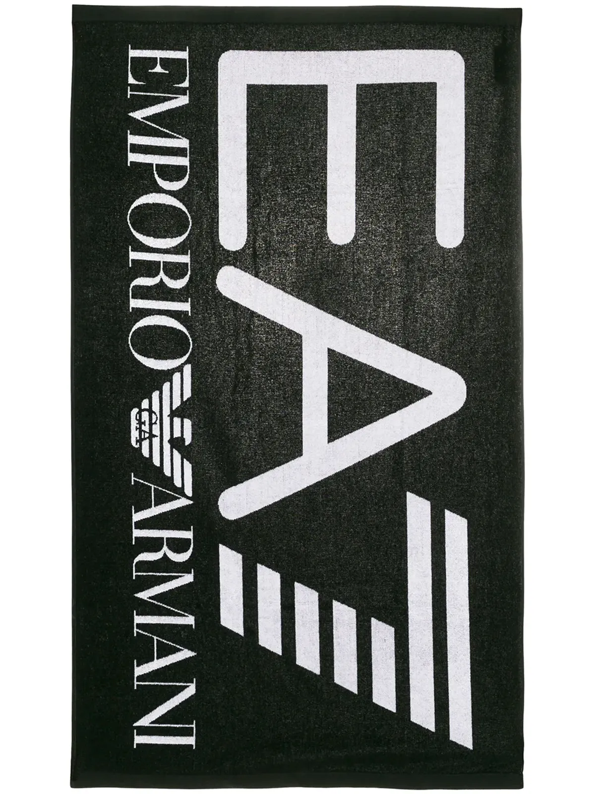 Ea7 Emporio Armani ロゴプリントタオル - 画像2
