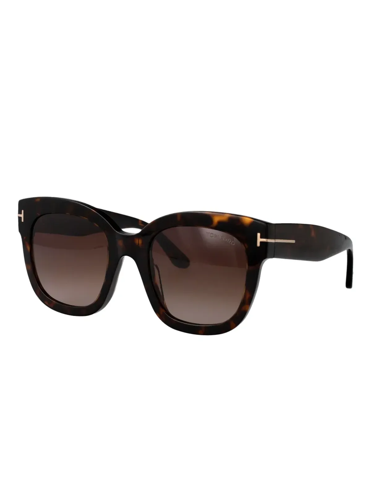 TOM FORD Eyewear 猫目フレーム サングラス - ブラウン - 画像2