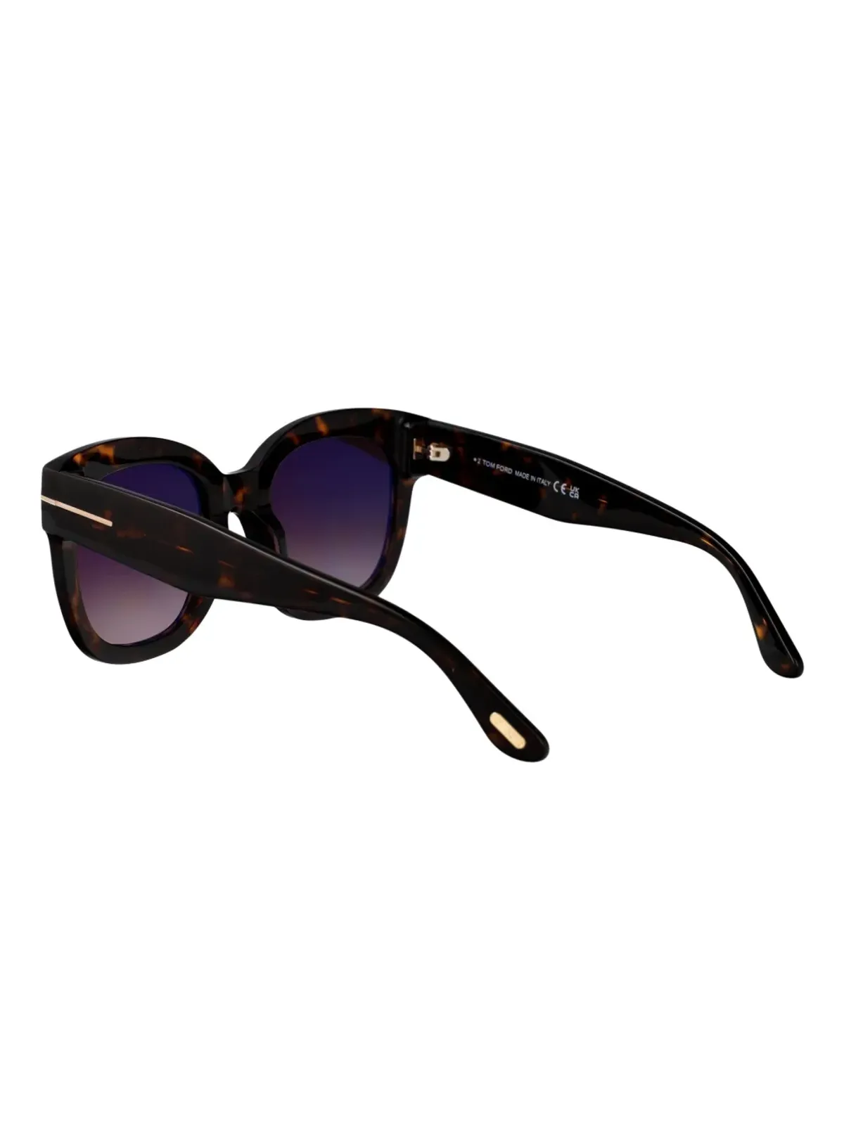 TOM FORD Eyewear 猫目フレーム サングラス - ブラウン - 画像3