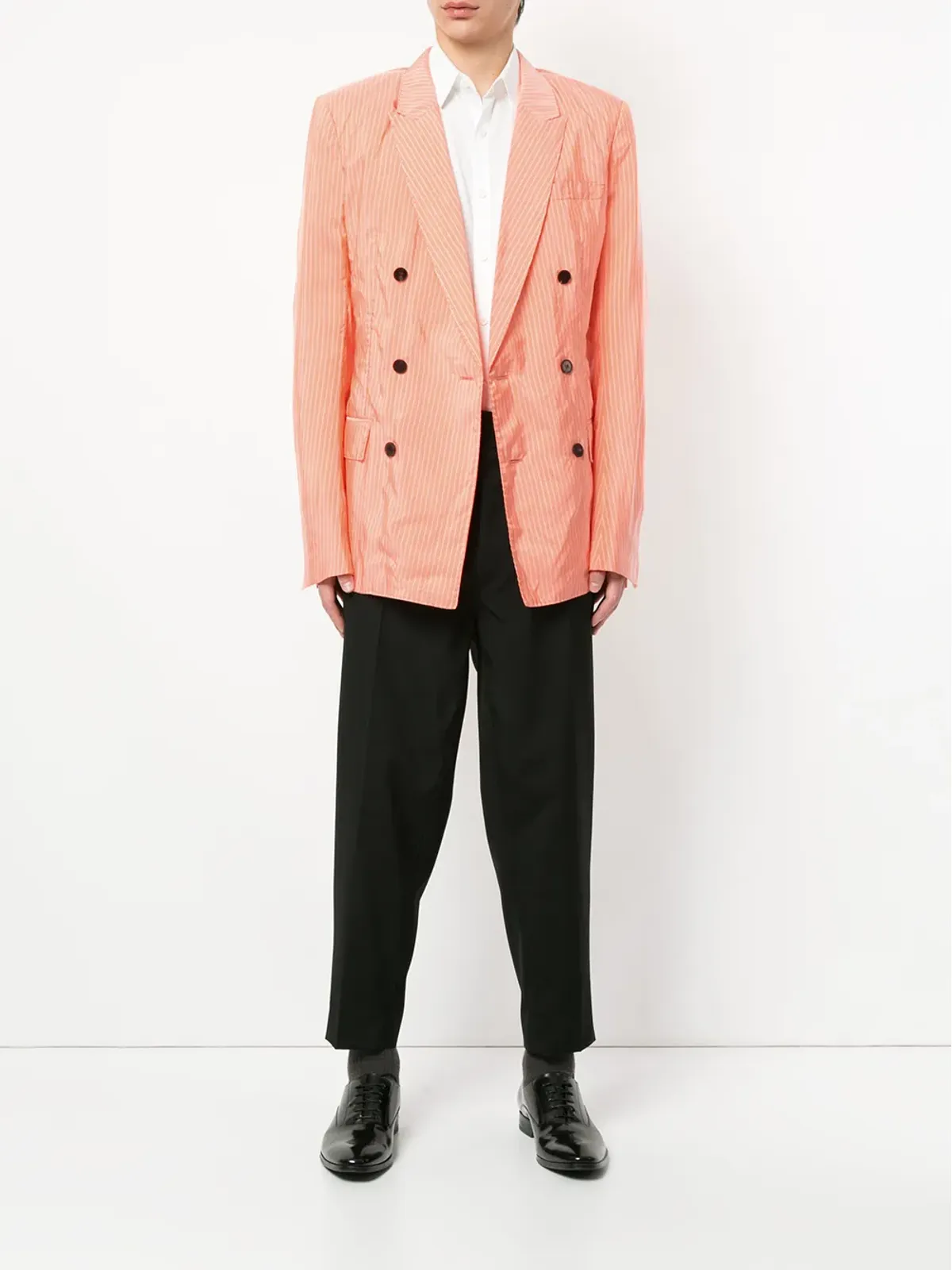 Haider Ackermann ダブルブレストブレザー - 画像2