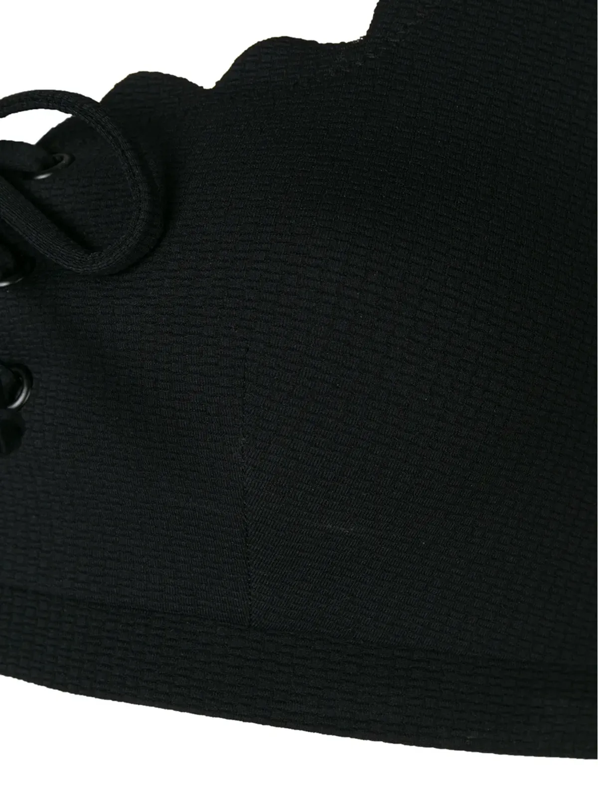 Marysia scalloped-trim bikini top - Black - 画像4