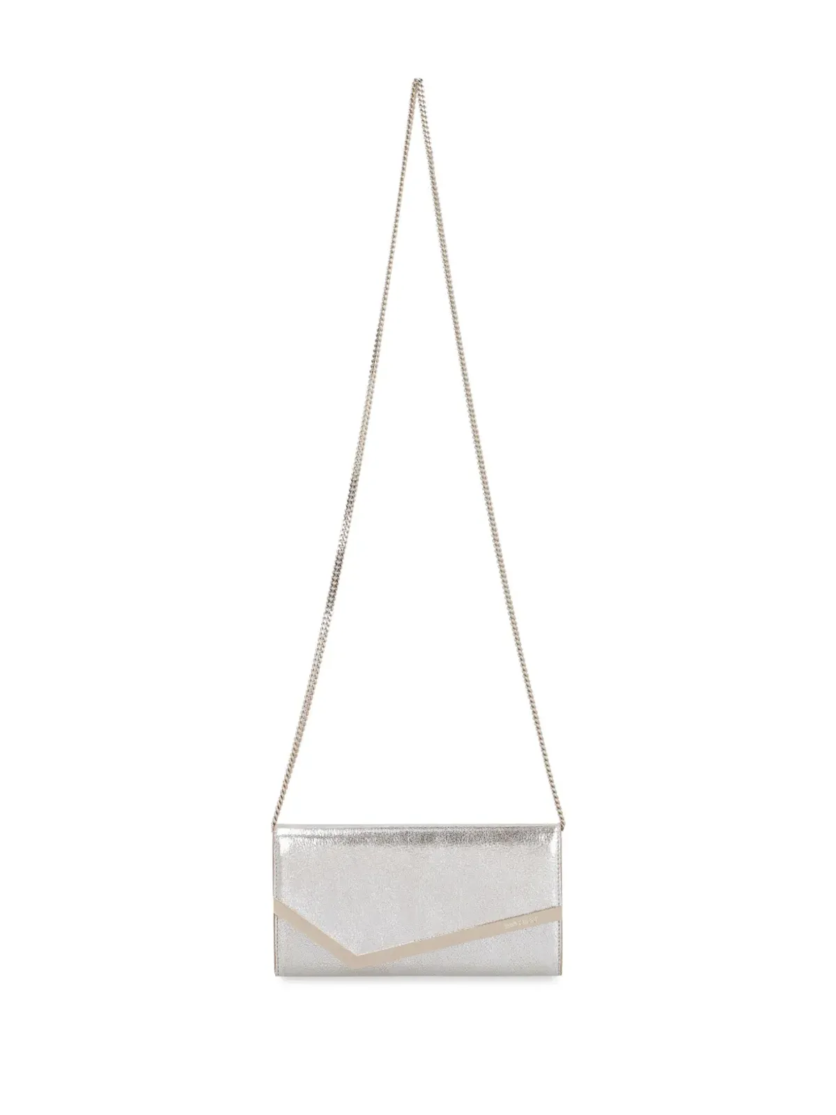 Jimmy Choo エミー レザー クラッチバッグ - 画像5