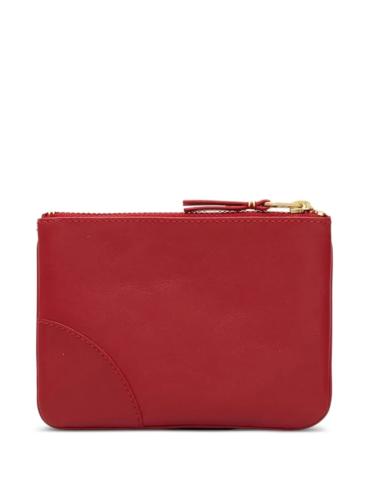 Comme Des Garçons Wallet レザー財布 レッド - 画像2