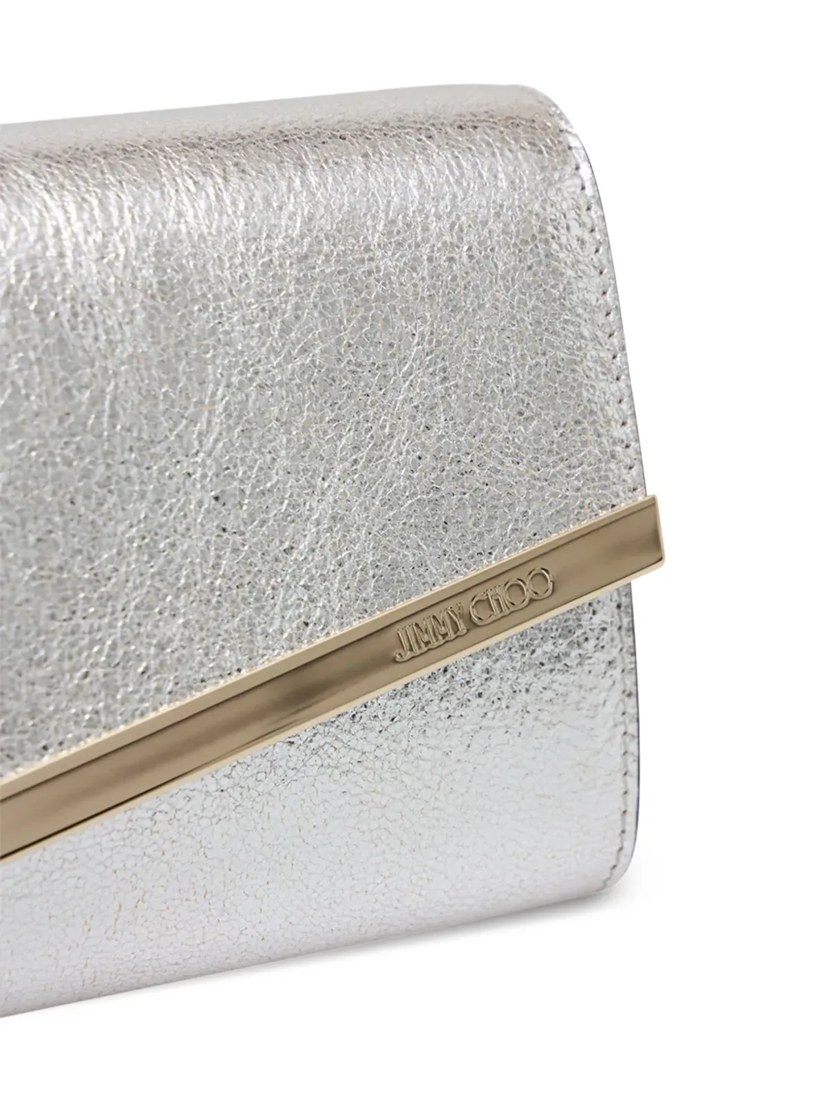 Jimmy Choo Emmie クラッチバッグ - メタリック - 画像4