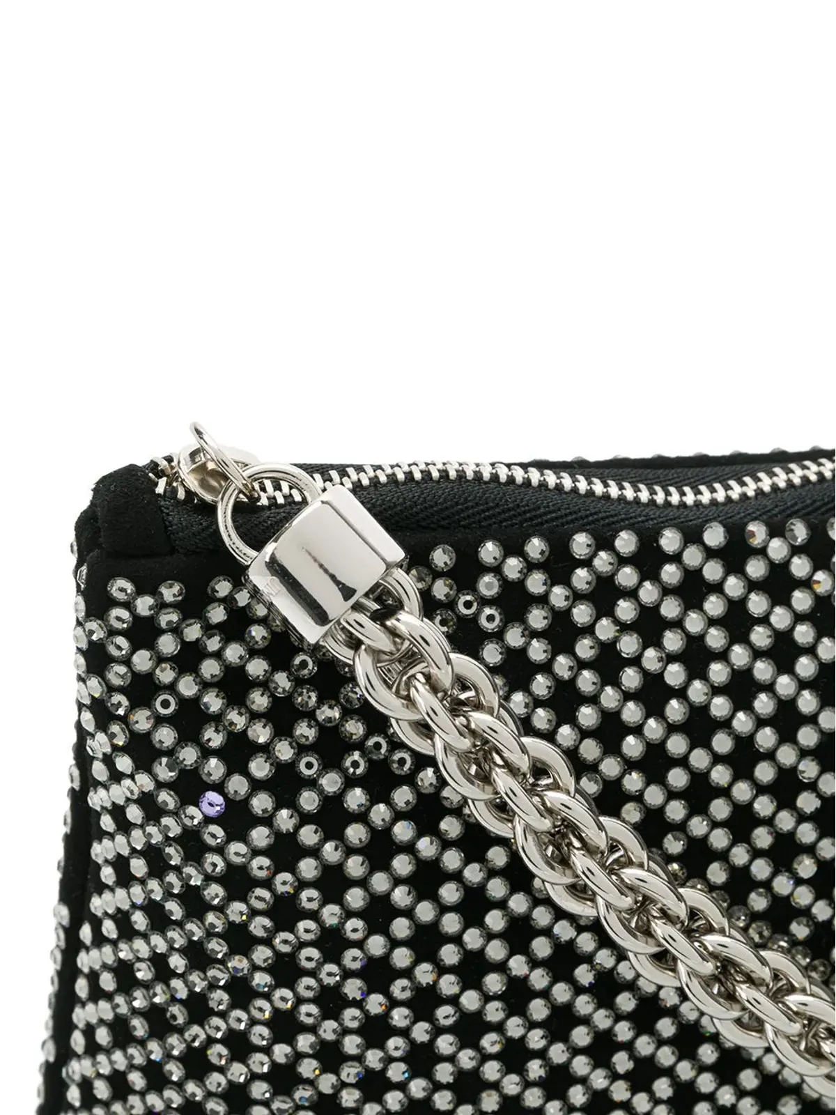 Jimmy Choo Callie クリスタル装飾クラッチバッグ - 画像4