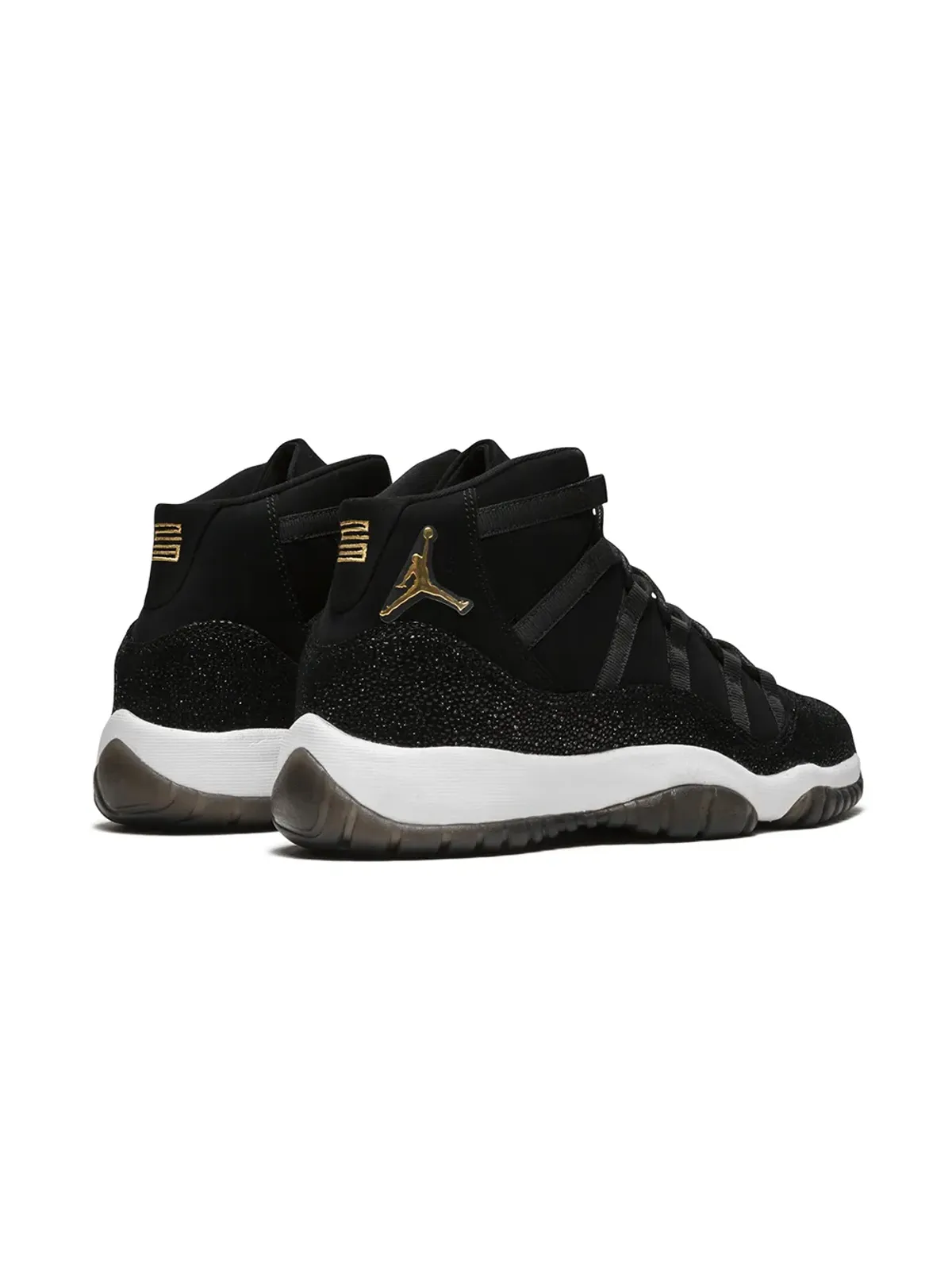 Jordan Kids エアジョーダン11 レトロ プレミアム HC Heiress Black Stingray スニーカー - 画像3