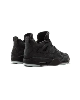 Jordan エアジョーダン4 レトロ ブラック スニーカー - サムネイル3