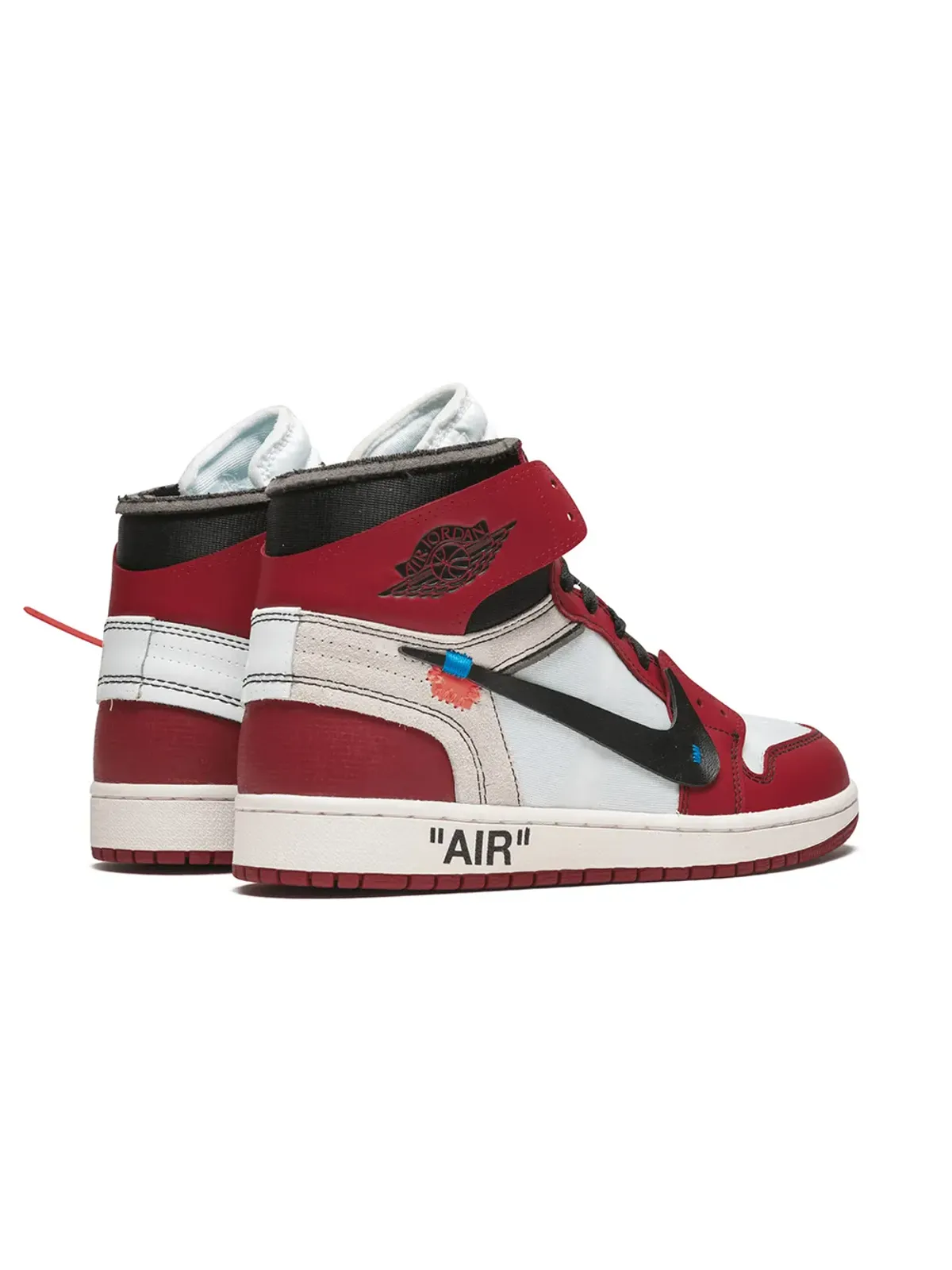 Jordan ジョーダン x Off-White The 10: エアジョーダン1 シカゴ スニーカー - レッド - 画像3