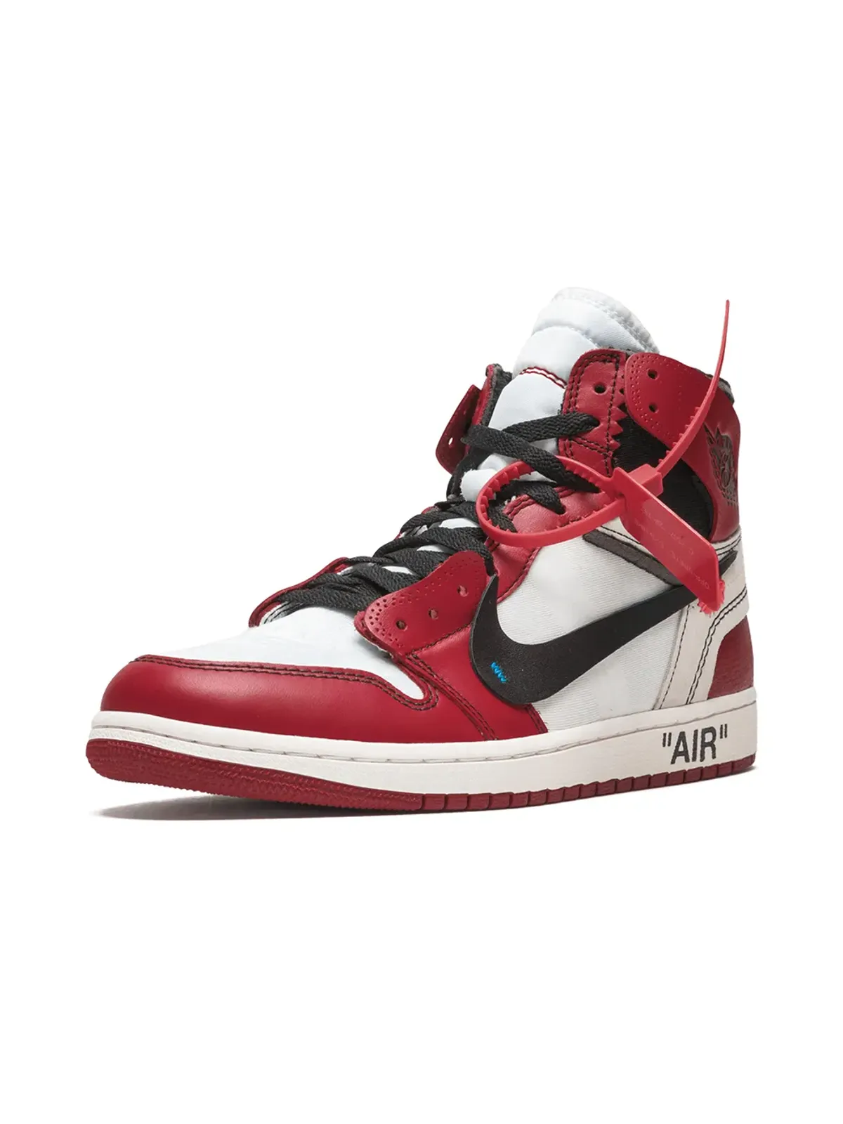 Jordan ジョーダン x Off-White The 10: エアジョーダン1 シカゴ スニーカー - レッド - 画像4