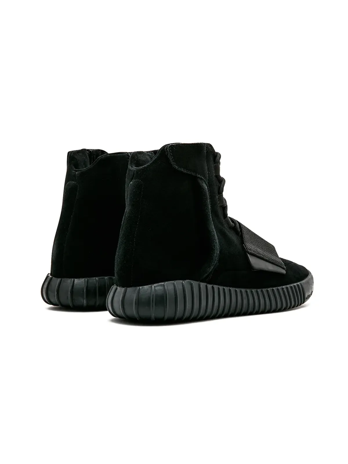 adidas Yeezy Boost 750 トリプルブラック スニーカー - 画像3