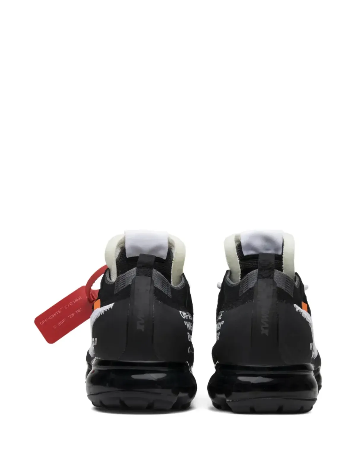 Nike X Off-White エア ヴァポーマックス フライニット スニーカー（ブラック） - 画像3