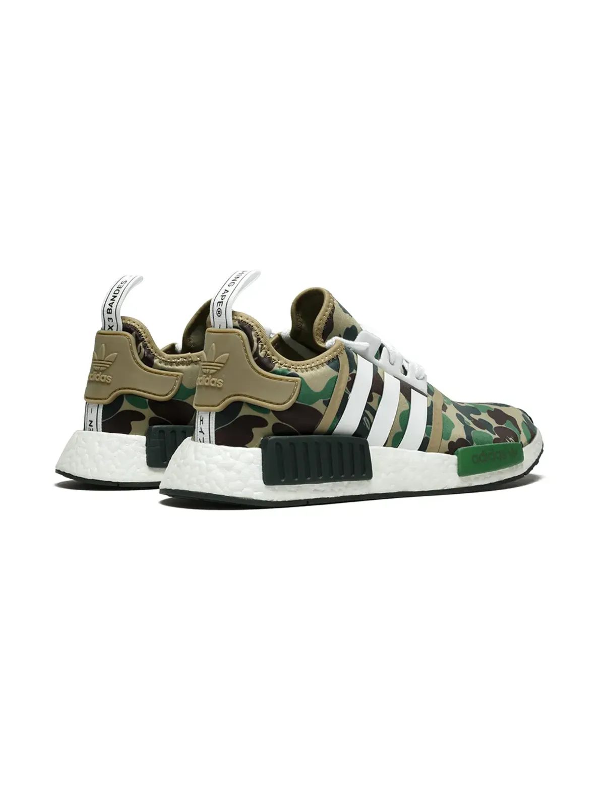 adidas x BAPE NMD_R1 'Green Camo' スニーカー - 画像3