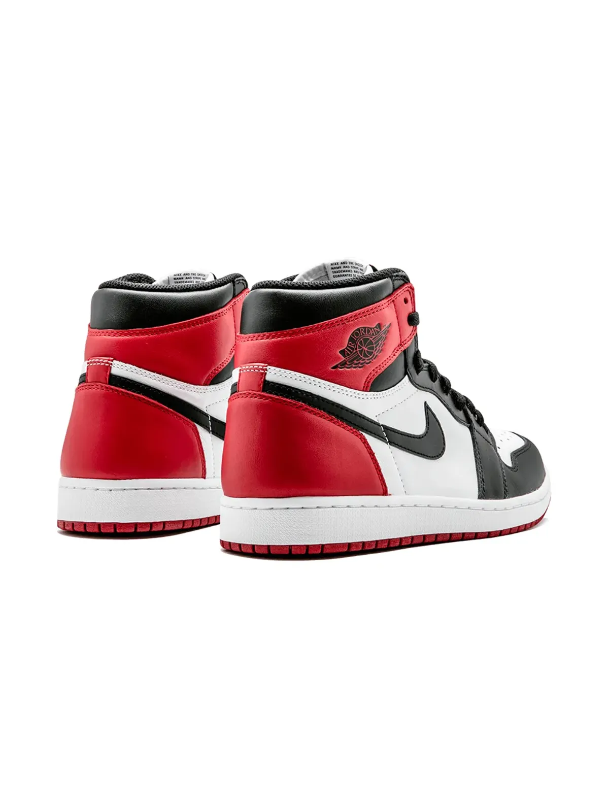 Jordan エアジョーダン1 レトロ ハイ OG「ブラックトー」スニーカー - 画像3