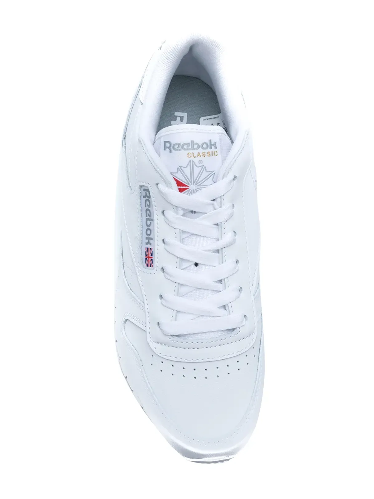 Reebok パネル入り ローカットスニーカー（ホワイト） - 画像4