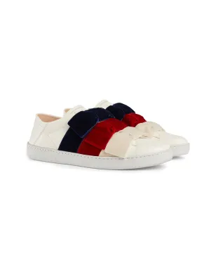 Gucci Ace ベルベットリボン スニーカー - サムネイル2