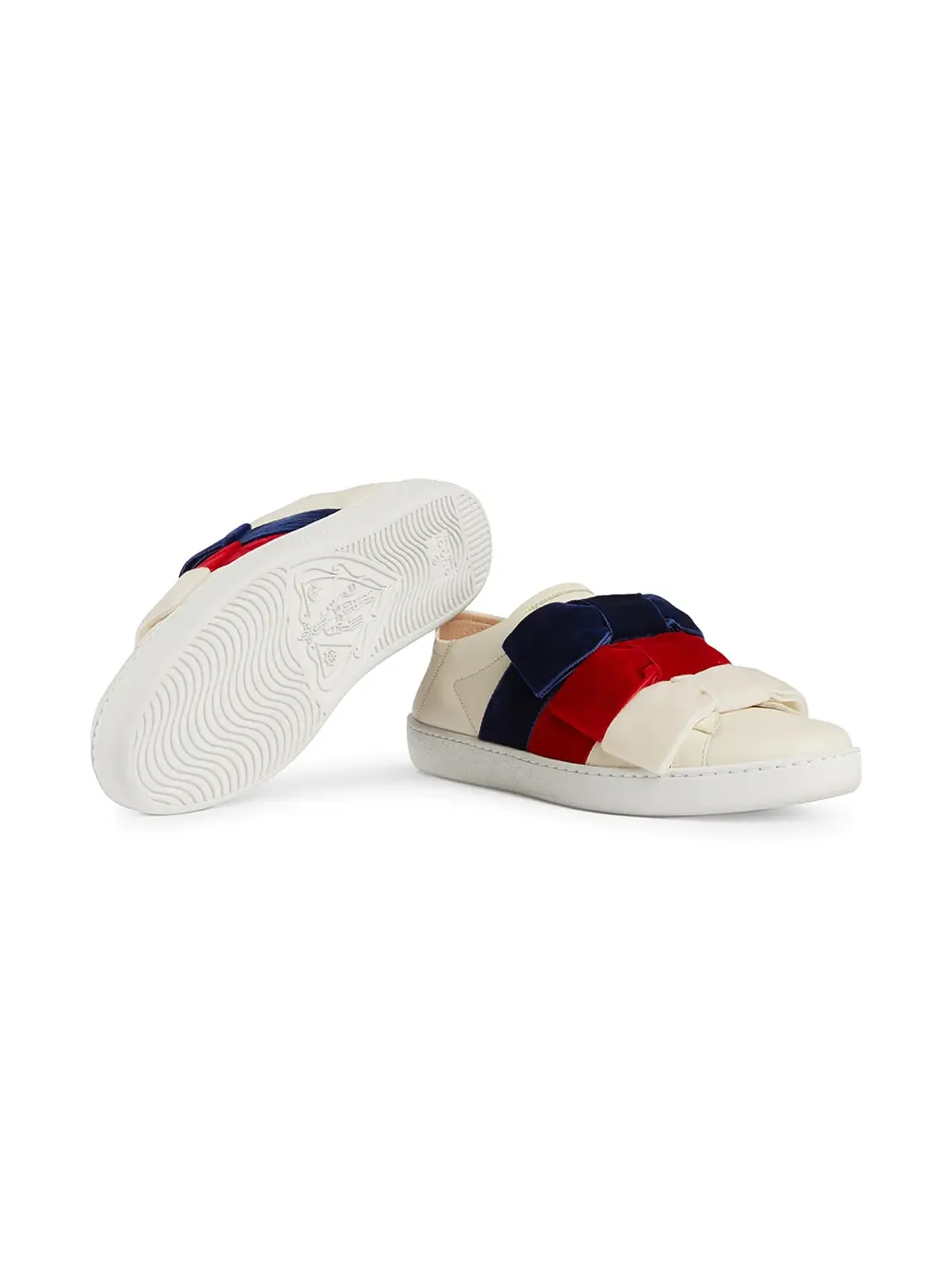Gucci Ace ベルベットリボン スニーカー - 画像3