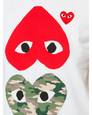 Comme Des Garçons Play ハートプリントTシャツ - サムネイル5