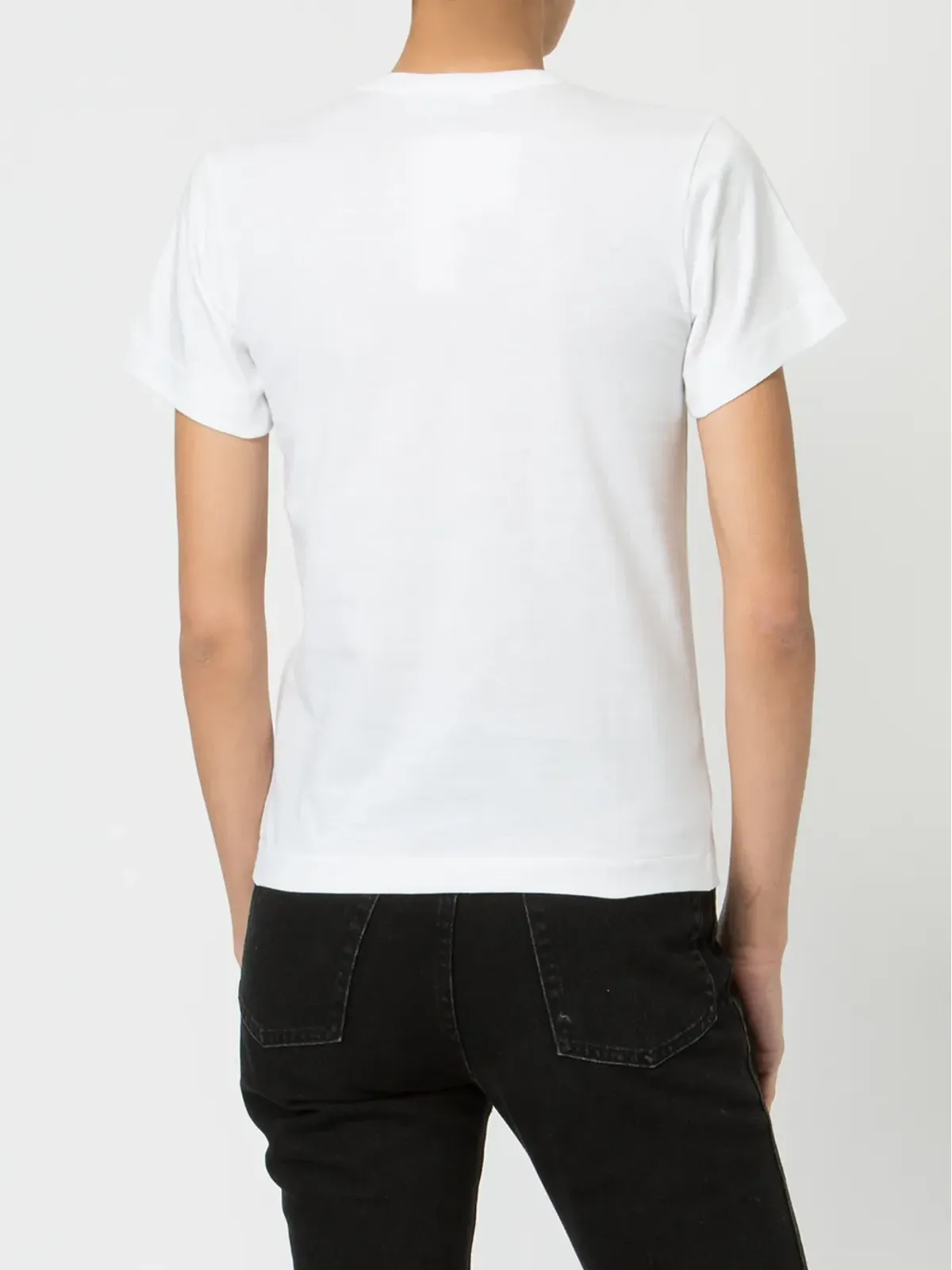 Comme Des Garçons Play ハートプリントTシャツ - 画像4