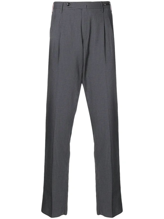 PT Torino PT Torino グレーのチェック柄パンツの商品画像