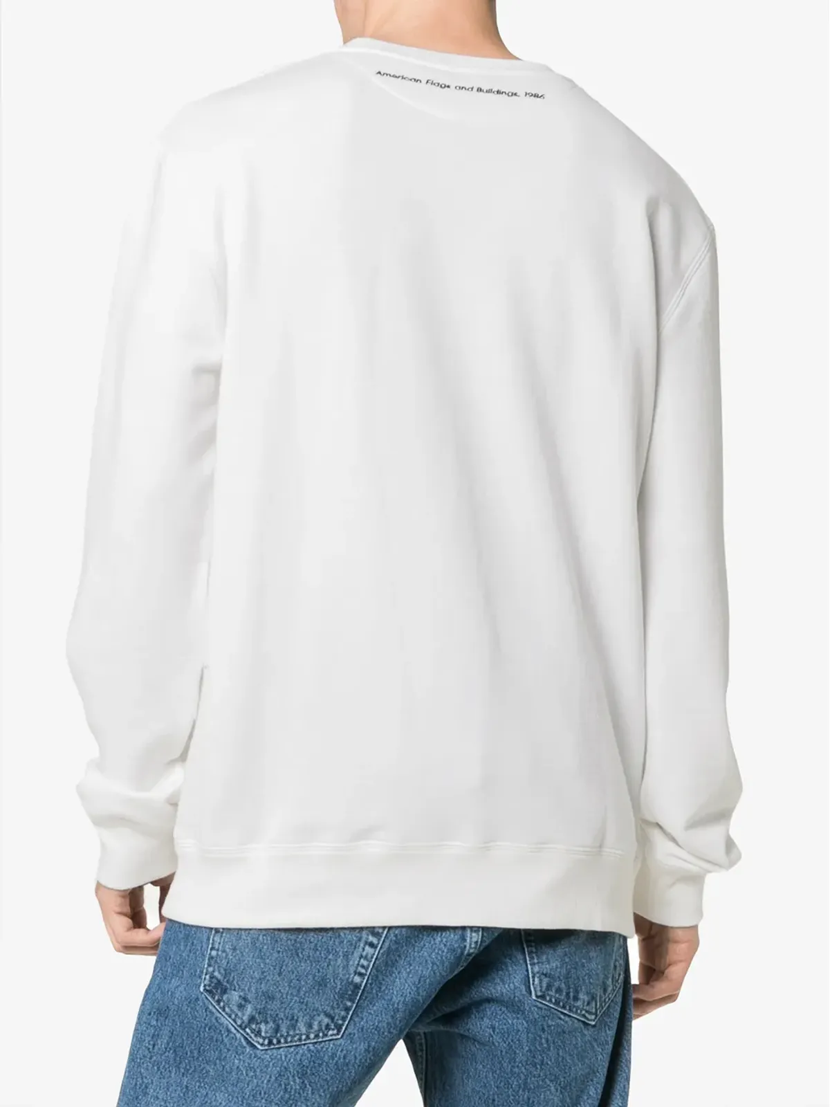 Calvin Klein アンディ・ウォーホル旗柄プリント ロングスリーブトップ - 画像4