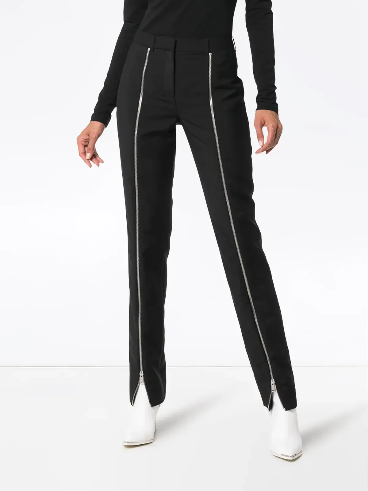 Givenchy ジップフロントディテールパンツ - 画像3