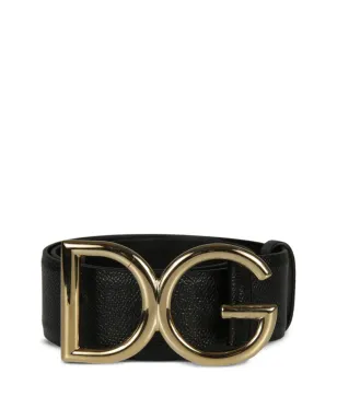 Dolce & Gabbana DGロゴ レザーベルト - サムネイル2