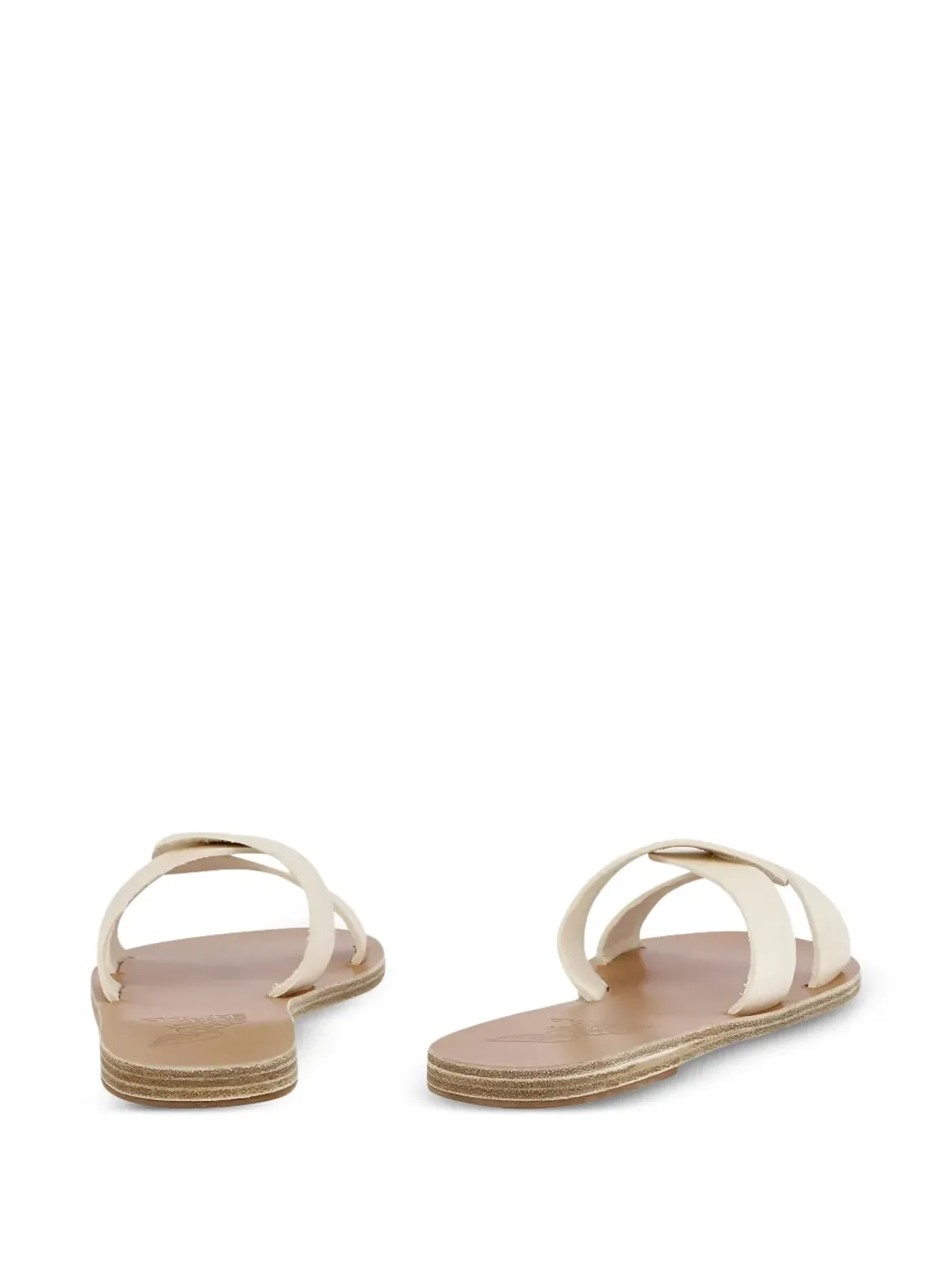 Ancient Greek Sandals Desmos ダブルストラップ レザーサンダル - 画像3