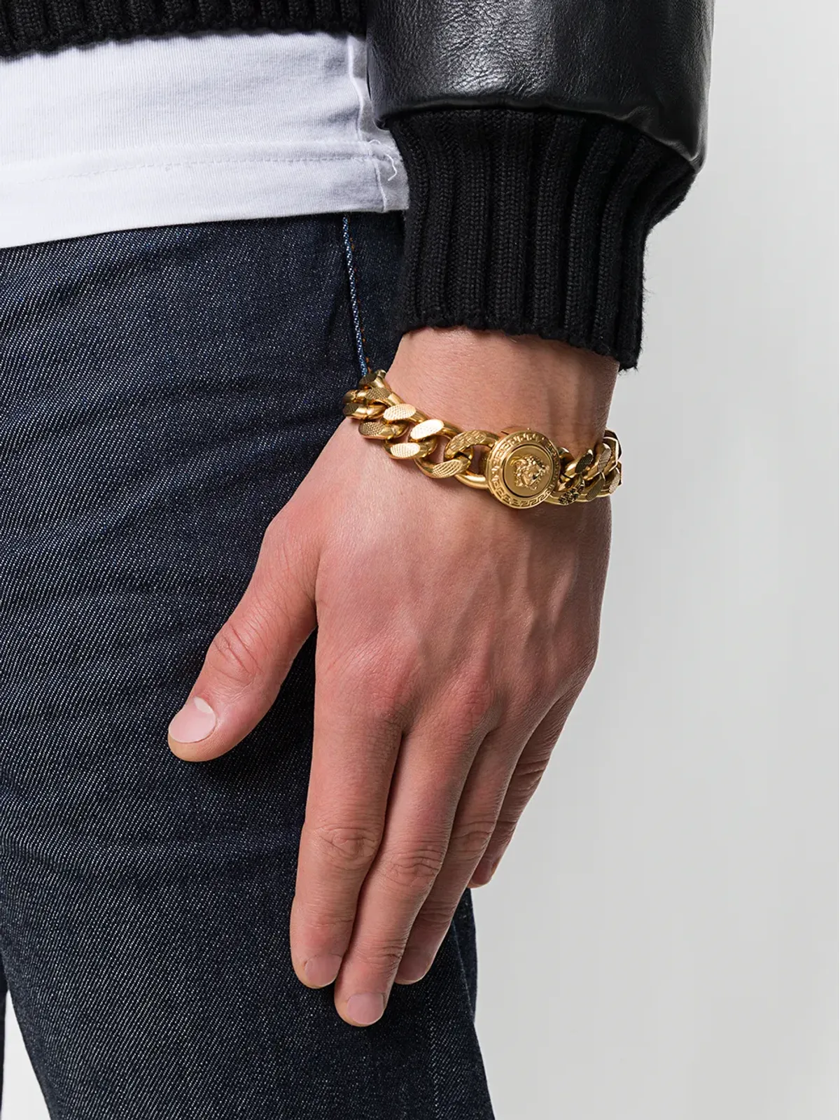 Versace メデューサチェーンブレスレット - 画像3
