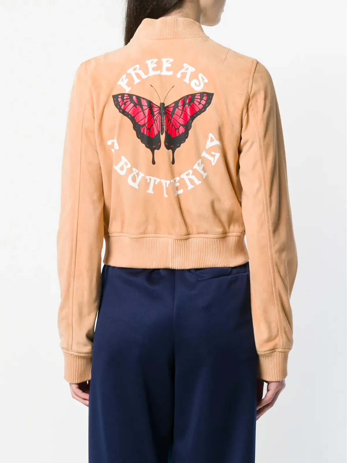 Off-White フリー アズ ア バタフライ ボンバー ジャケット - 画像4