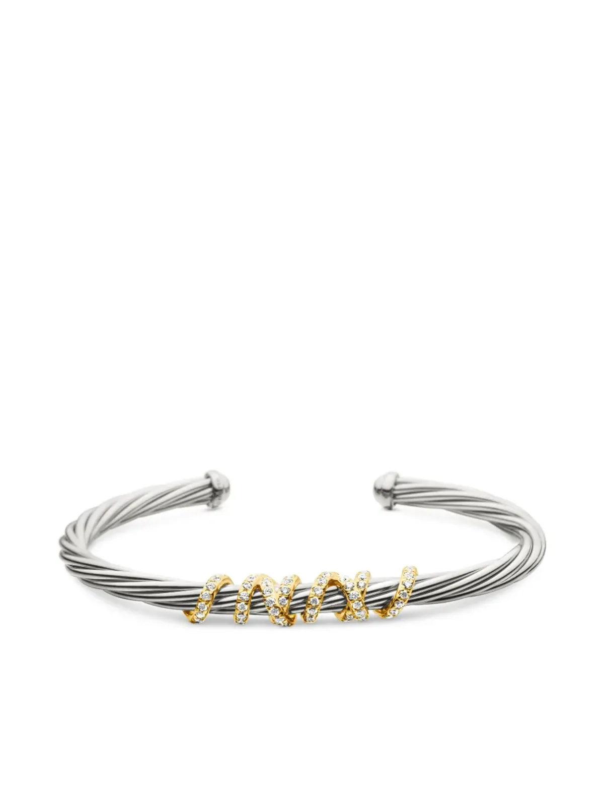 David Yurman ヘレナ センター・ステーション ダイヤモンド ブレスレット - 画像4