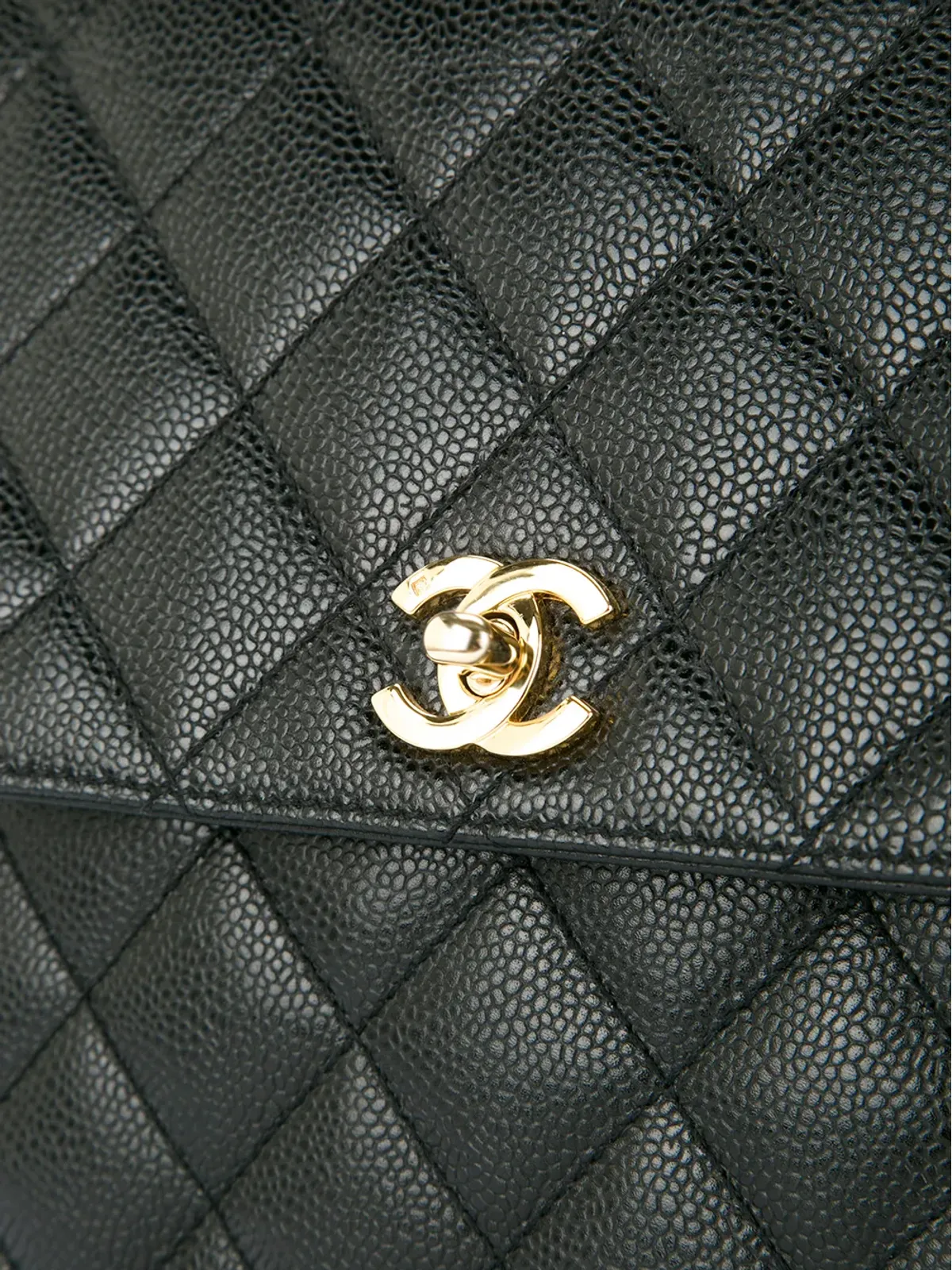 CHANEL Pre-Owned キルテッドCCハンドバッグ - 画像4