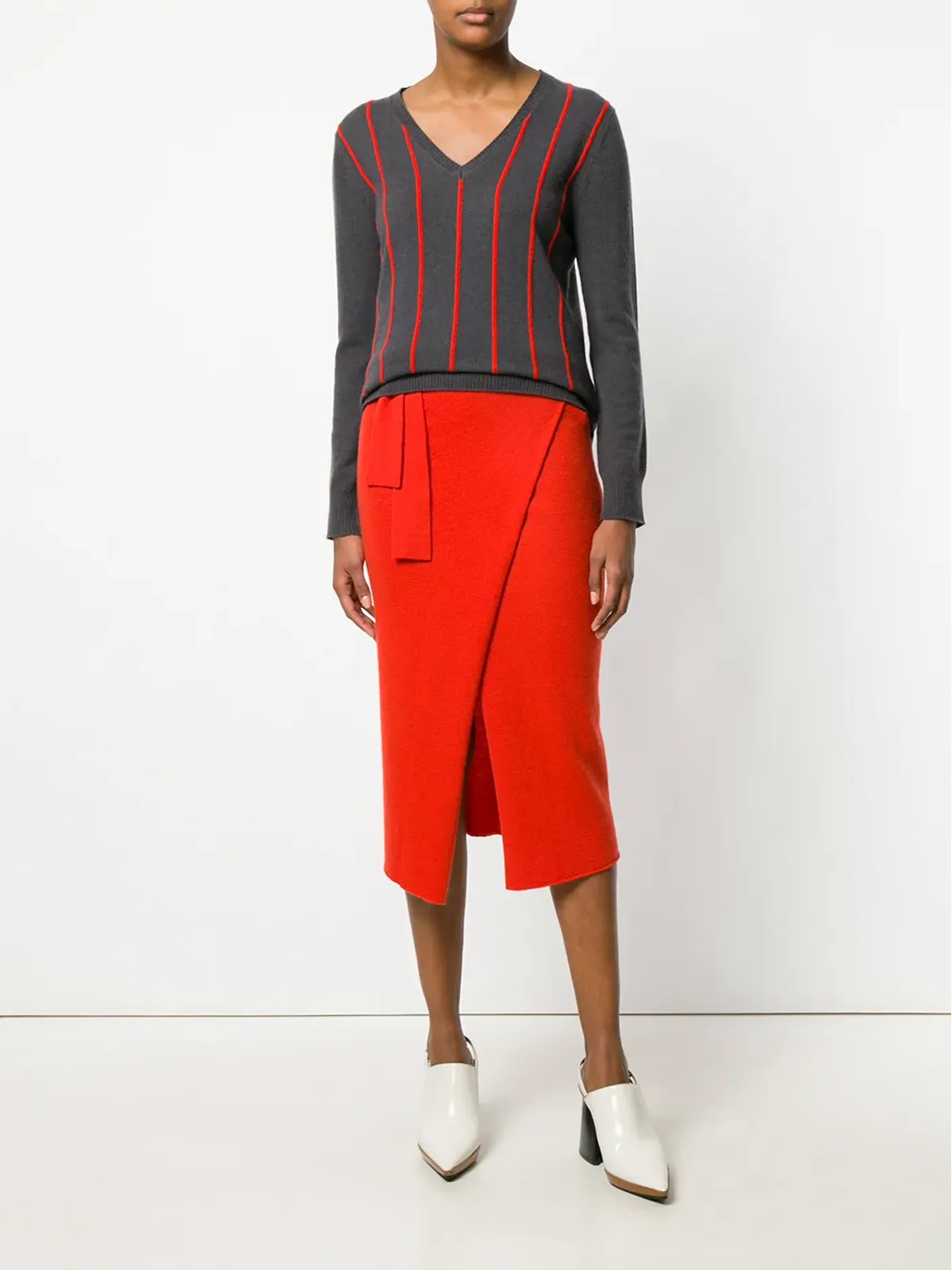 Cashmere In Love Sanem striped jumper - 画像2