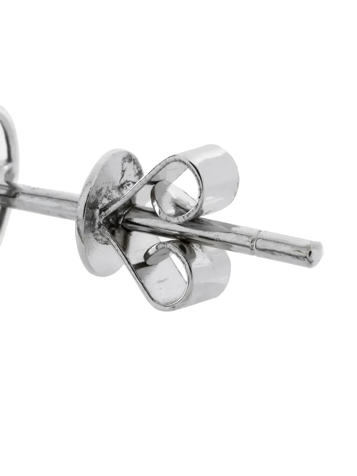 Wouters & Hendrix Gold 18ktゴールド ダイヤモンドとエメラルドのスタッドピアス - 画像4