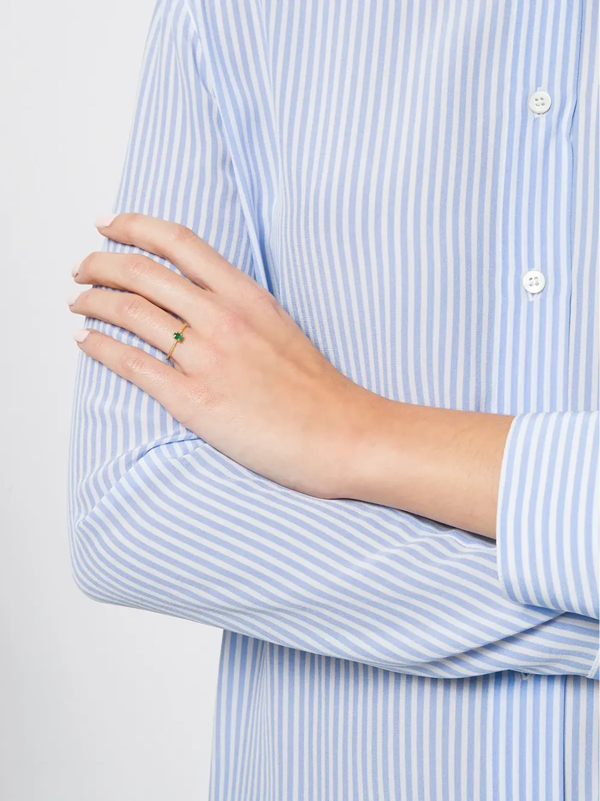Wouters & Hendrix Gold twisted design ring - 画像2
