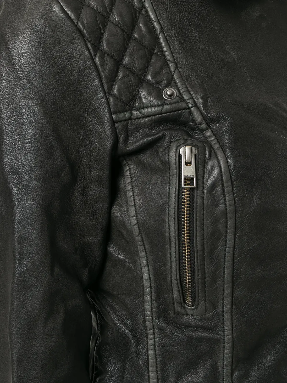AllSaints カーゴ バイカージャケット - 画像5