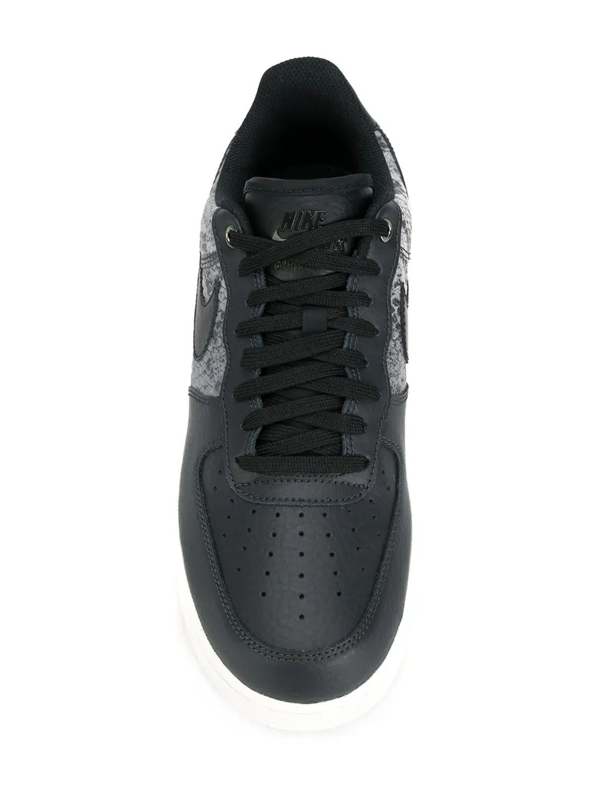 Nike エアフォース1スニーカー ブラック - 画像4