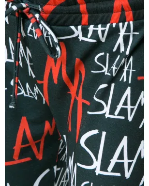 Amir Slama ストリラップ トラックパンツ ブラック - サムネイル5