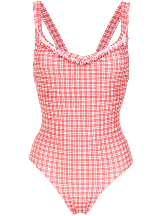 Amir Slama Amir Slama チェック柄水着の商品画像