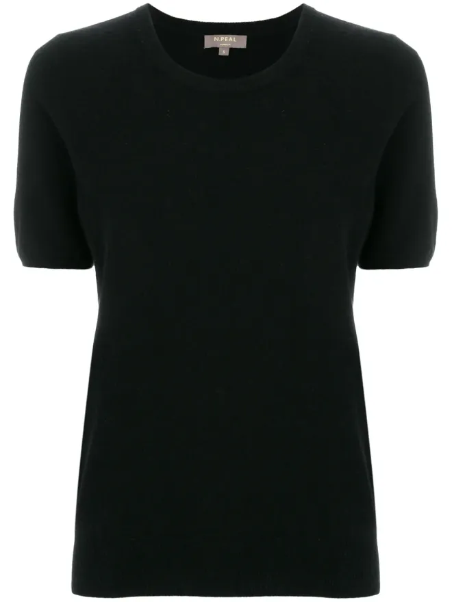 N.Peal N.Peal ラウンドネックTシャツ - Blackの商品画像