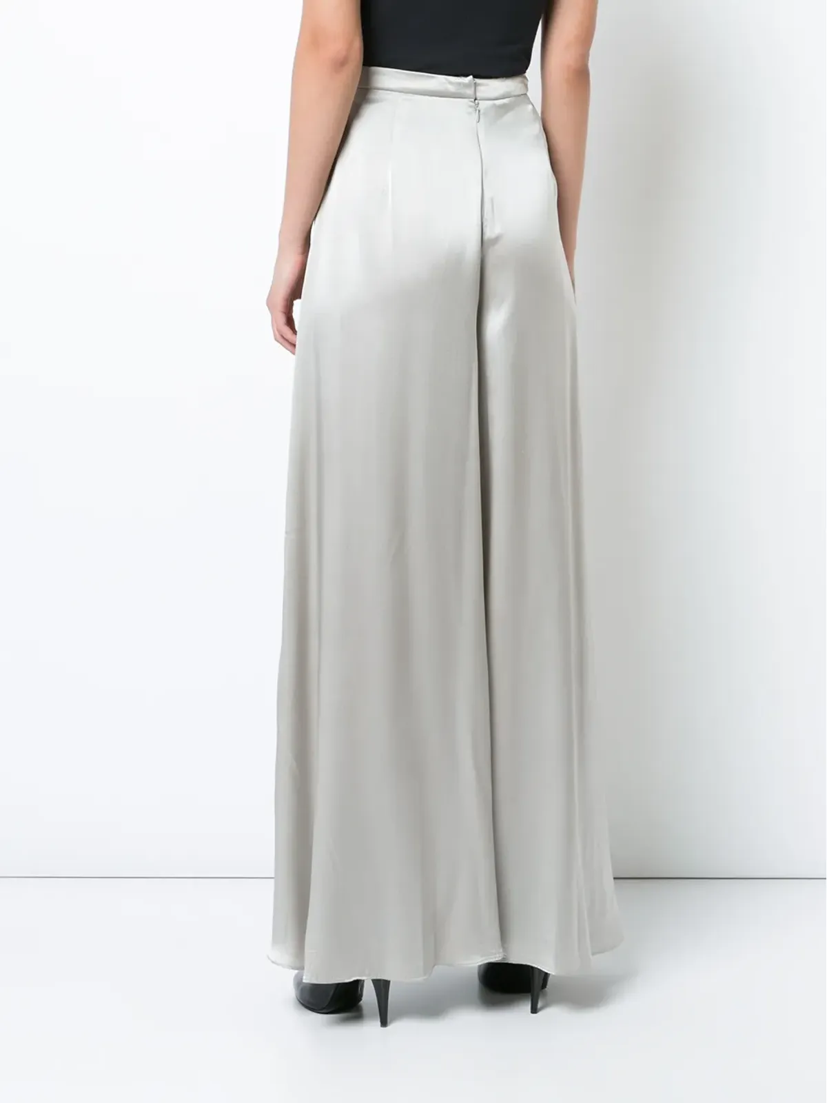 VOZ palazzo trousers - Grey - 画像4